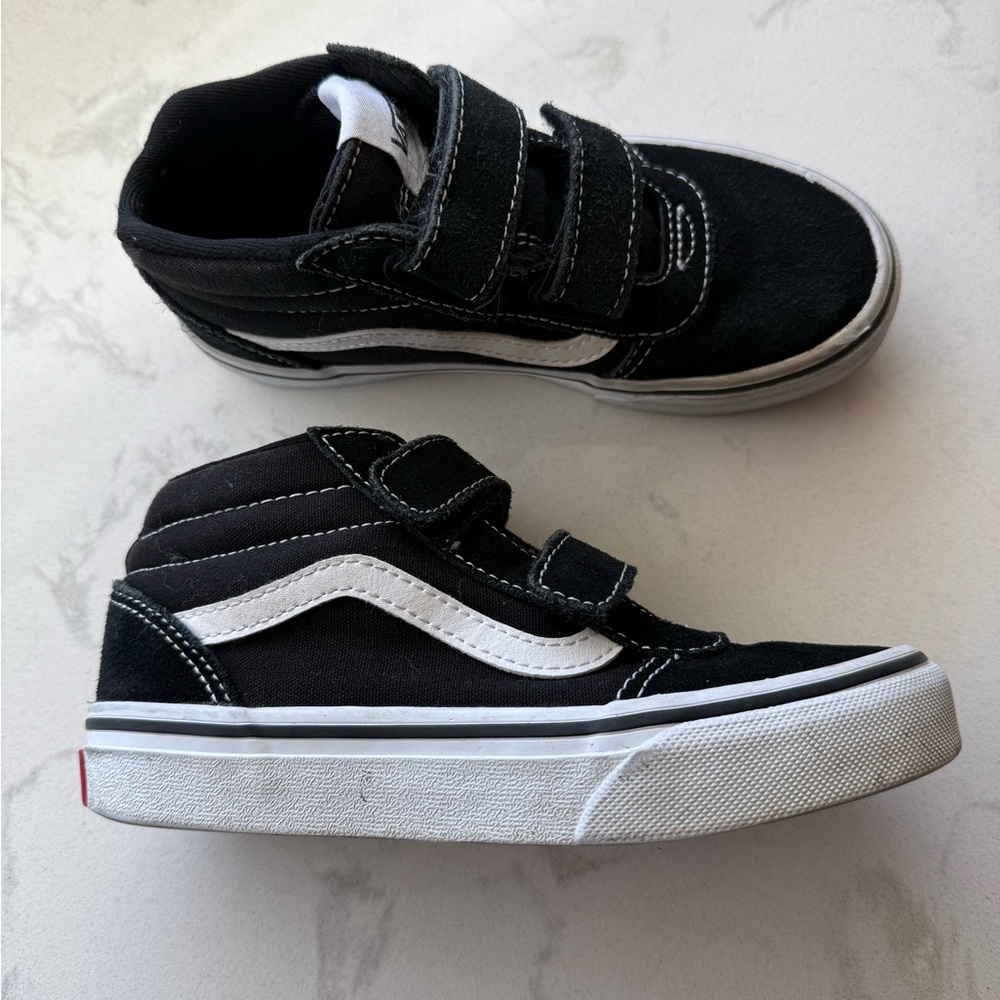 Vans Kids Black Sneakers